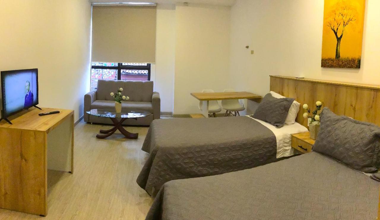 Apart Hotel Casa Blanca Cuenca Ngoại thất bức ảnh